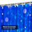 Rideau de douche Blue Bubble Water-1287148645