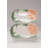 Porcelain Flower Plate Set of 2