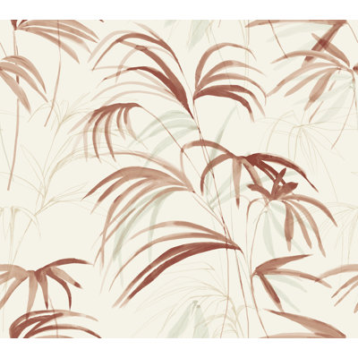 Papier peint Inky Warm Neutral Palms