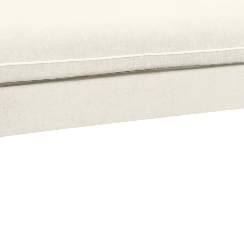 Canapé-lit 51,2 po Modern, Beige