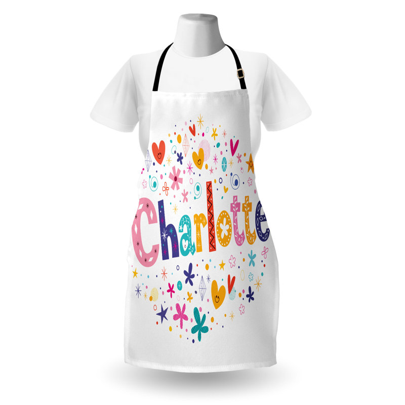No Pattern Bib Apron