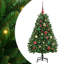 Artificial Christmas Tree with Stand Green PVC and Metal-1148284021