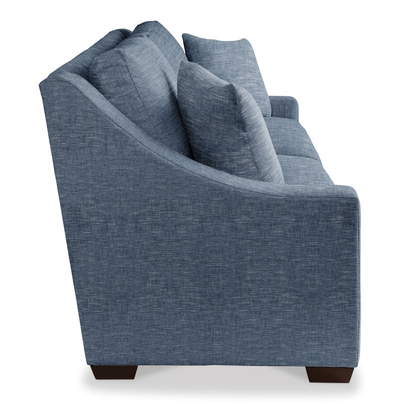Bowie Sofa, Cobalt Polyester Blend, Legends