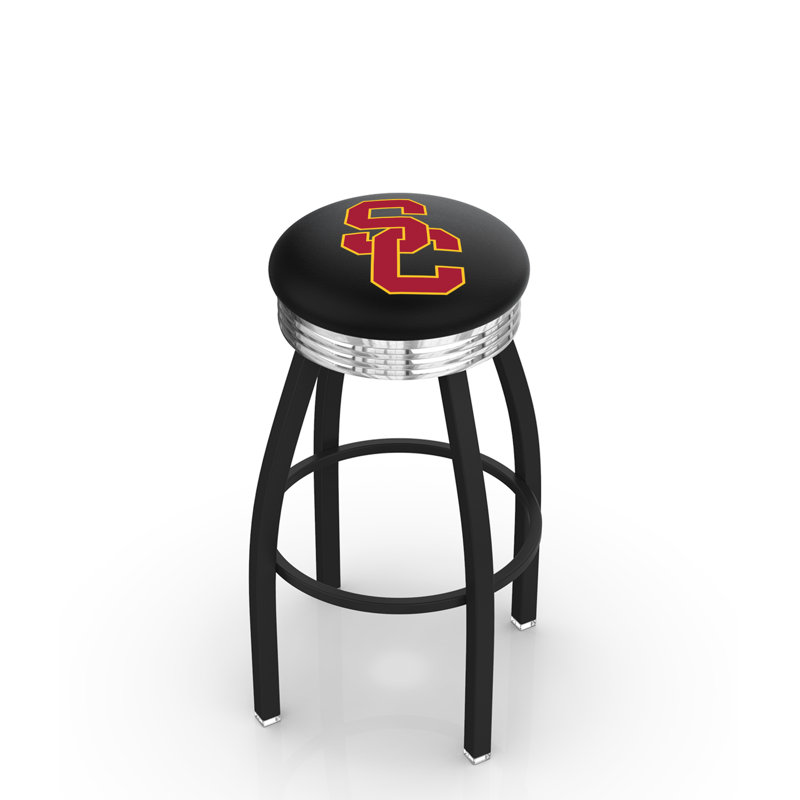 Tabouret de bar Logo Series, Tabouret de bar d'une hauteur de siège de 30 po, Chrome soudé solide