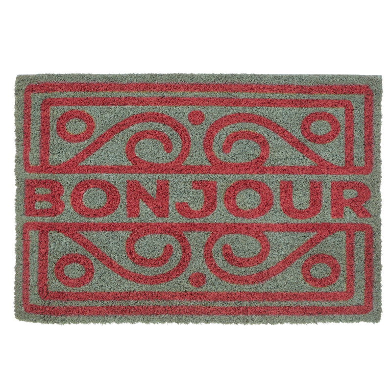 Markert Non-Slip Geometric Indoor / Outdoor Doormat