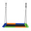 Balancelle avec chaînes Gymax bleu + orange + vert