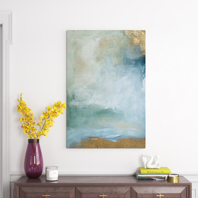 " Imprint III " Painting Print, 36" H x 48" W x 1.5" D