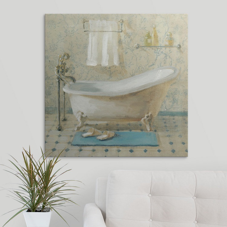 Heldana Victorian Bath III - Danhui Nai, reproduction d'art, H 16 po x l 16 po x P 1,5 po, Toile