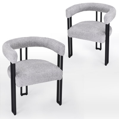 Chaises de salle à manger rembourrées Mahjabi