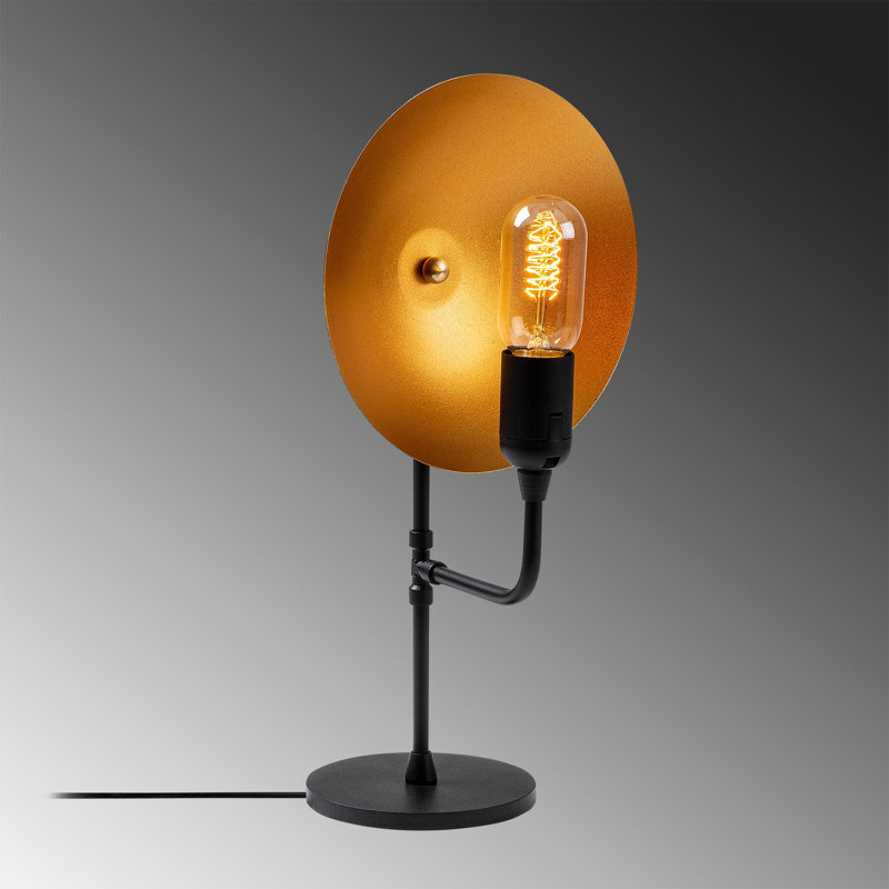 Lampe de table noire 16,54 po Philo