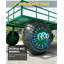 Chariot de jardin 3 en 1 robuste - Chariot en acier de 1200 lb avec roues de 13 po pour la cour et le jardin-131238135