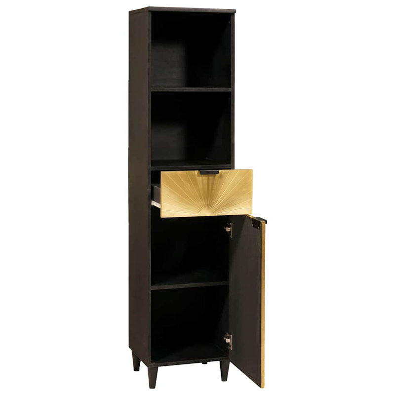Solid Wood Bathroom Cabinet
