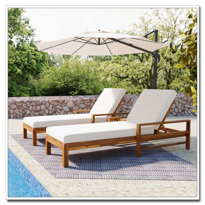 Outdoor Patio Chaise Lounge Chairs