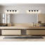 Meuble-lavabo 5 lumières Rosevale-100157205