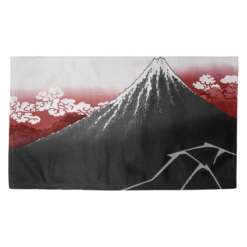 Tapis de la foudre au-dessous de la section rouge summit Clair, Rectangulaire 3 pi 3 po x 5 pi 3 po