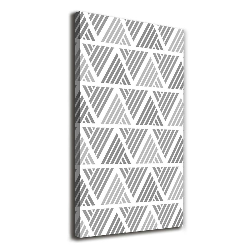 Geometric Background - Wrapped Canvas Print