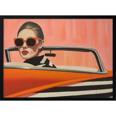 Cadilac Print by Mowzu