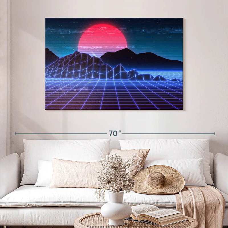 Kelan Digital Sunset, 32" H x 48" W