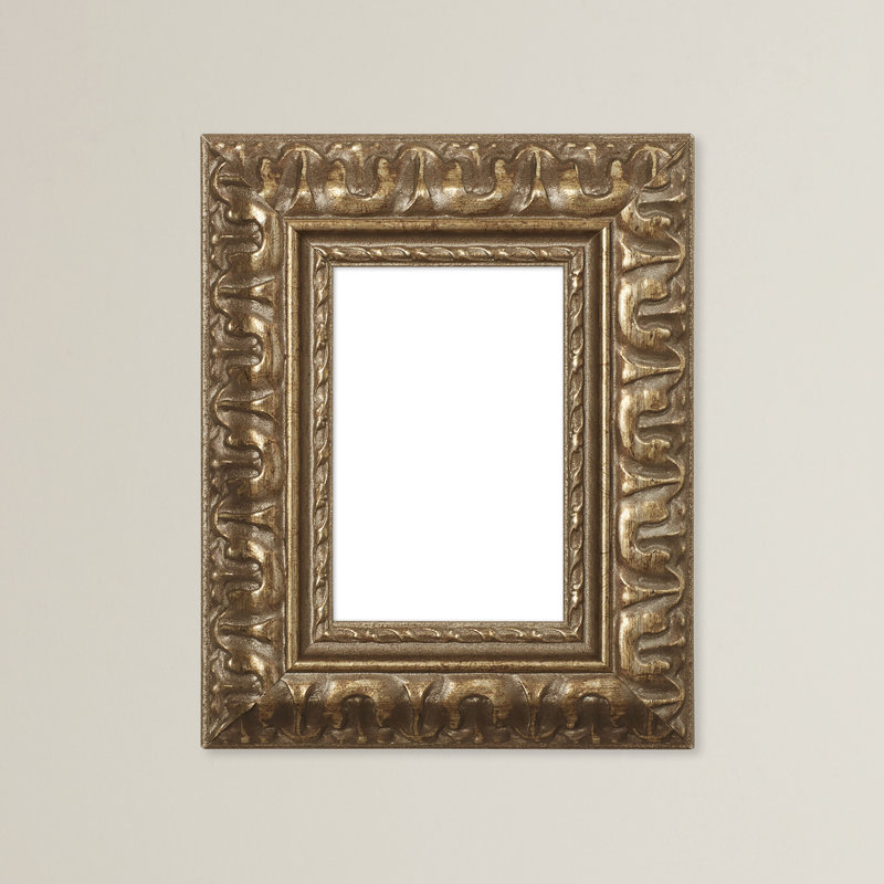 Greyson Scratched Bronze Wood Embossed Picture Frame, 8" W x 10" H