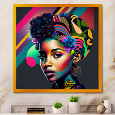 Art coloré sur toile Hip Hop coloré - Street Art