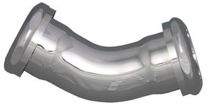 100 Series 1-1/2 in. Slip 45 Degree Brass Elbow