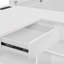 Lit plateforme en bois avec 6 tiroirs, tablettes, bureau et garde-robe-2061893052