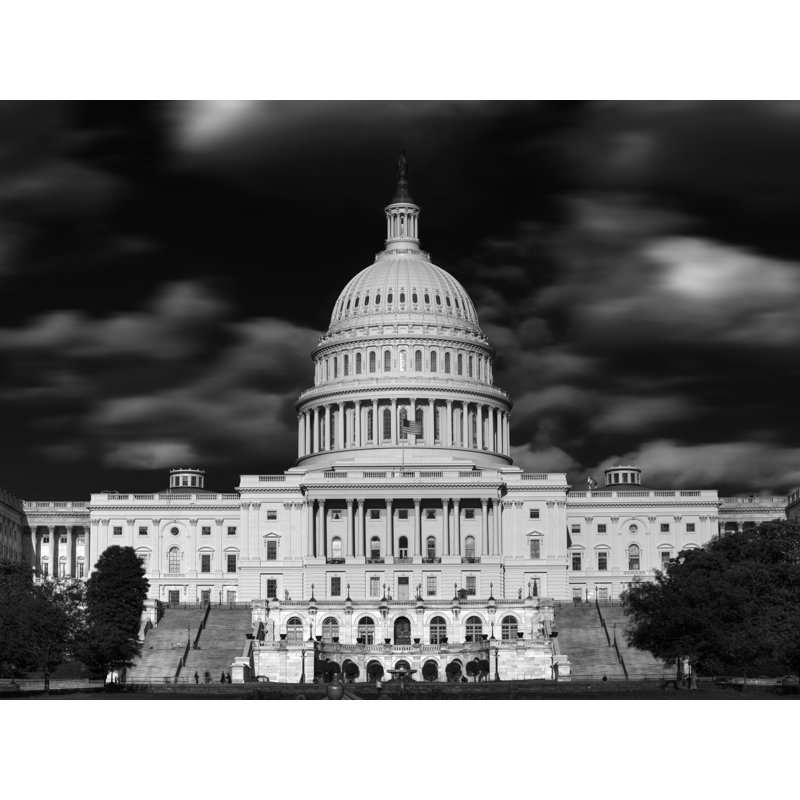 Capitol I Print by Robert Dodge, Wrapped Canvas, 24" H x 32" W