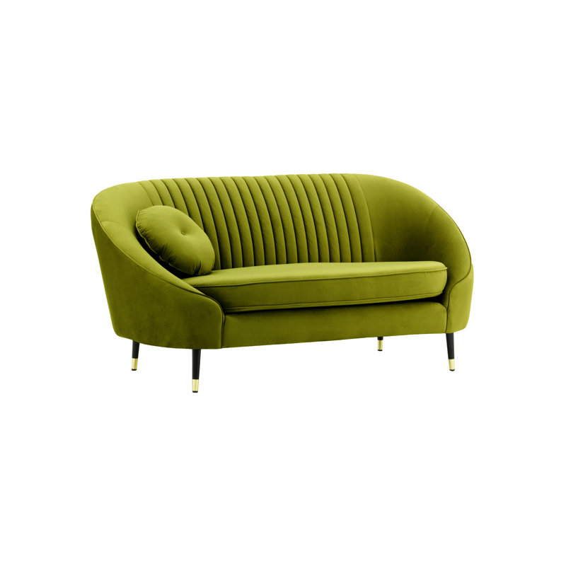 Shyann 2 Seater Sofa, Olive Green