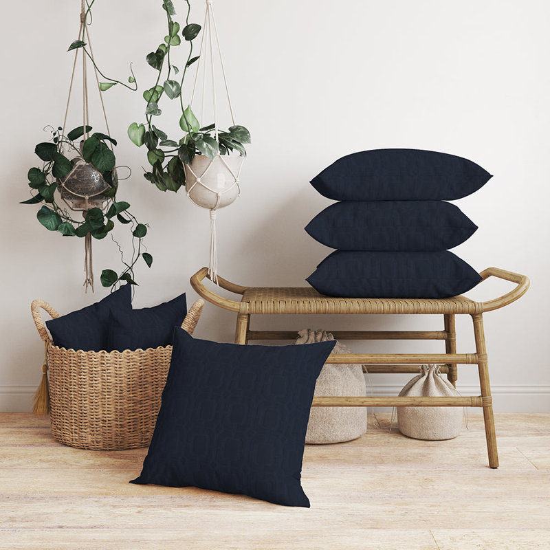 Tissu Veranda, Bleu foncé