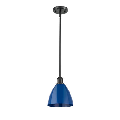 Luminaire suspendu conique à 1 lumière