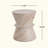 Outdoor/Indoor Lightweight Concrete Side Table