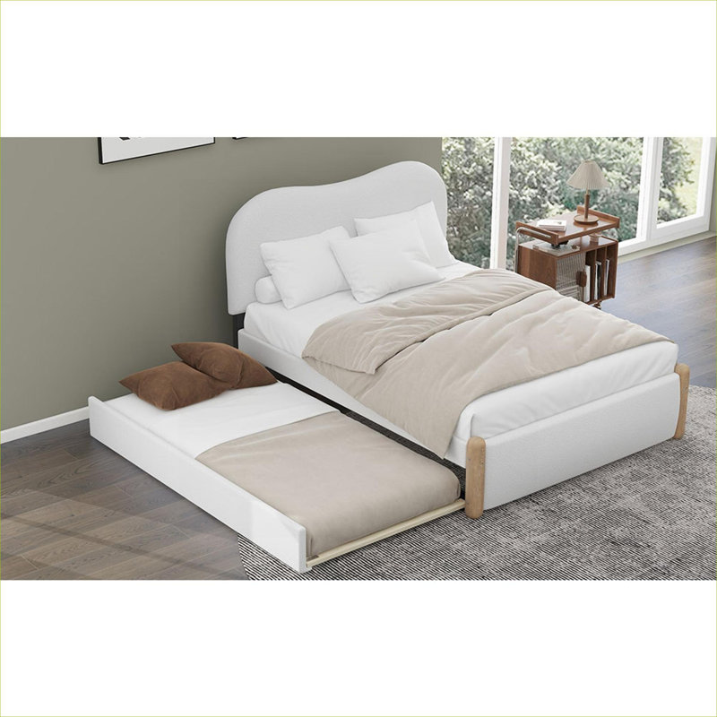 Chambre à coucher Couchage pour lit simple tapissier avec lit gigogne simple