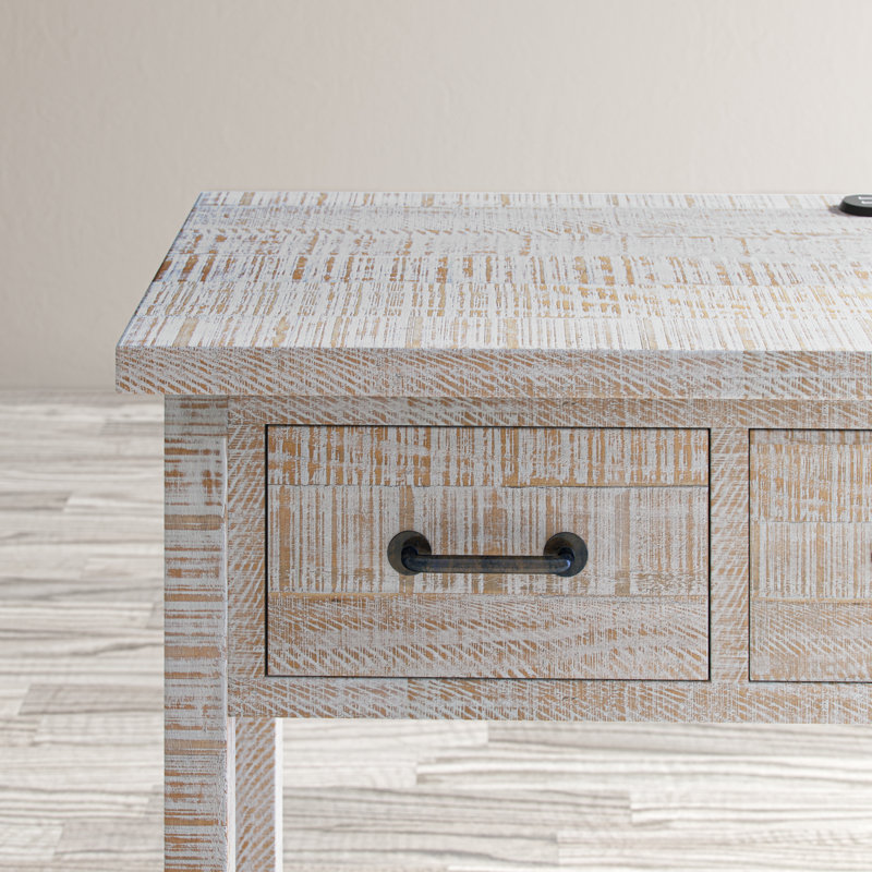 Dainna 42'' Console Table, White Wash
