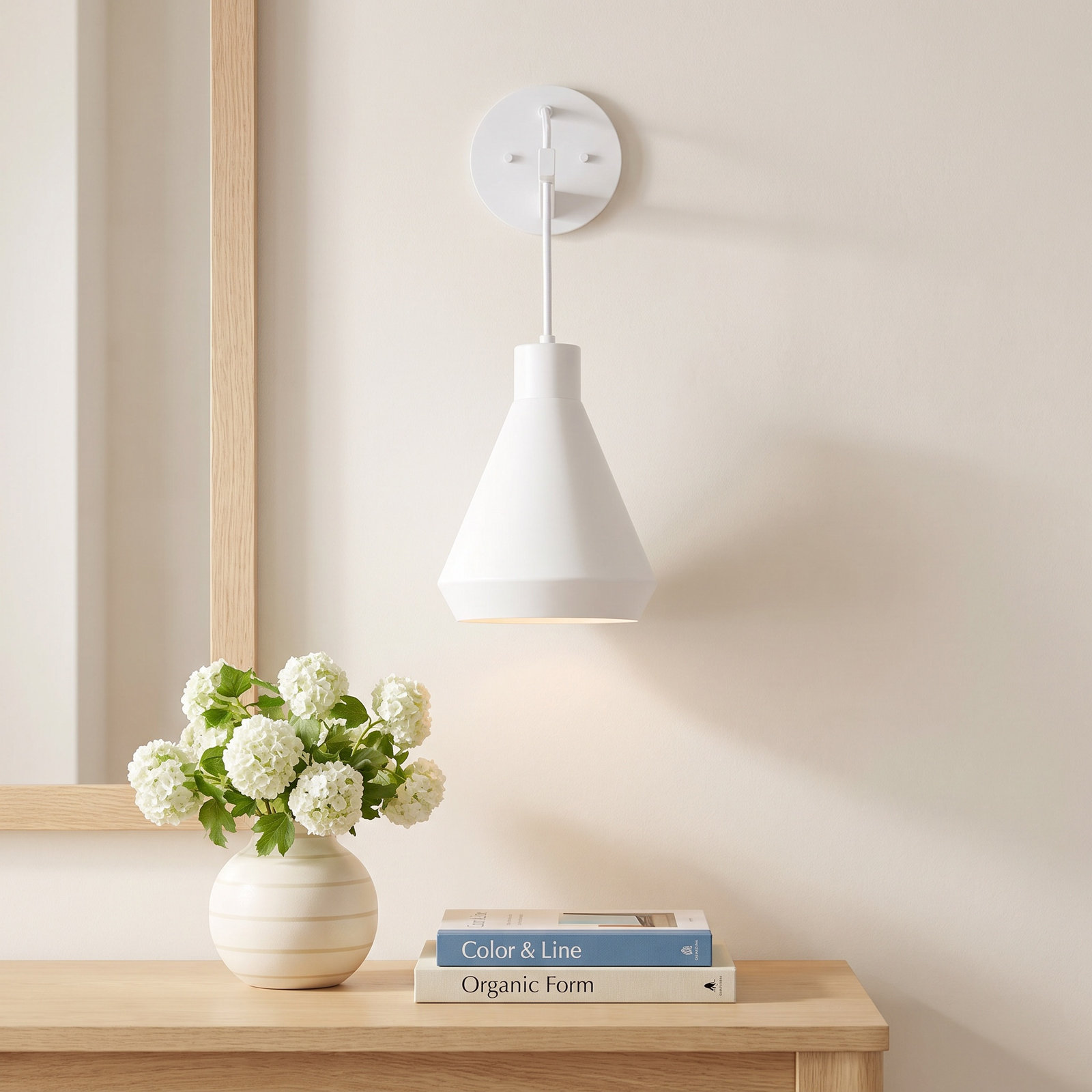Bertie Single Light Dimmable Armed Sconce