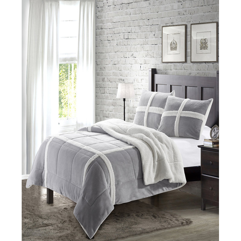 Couverture, Très grand, Gris