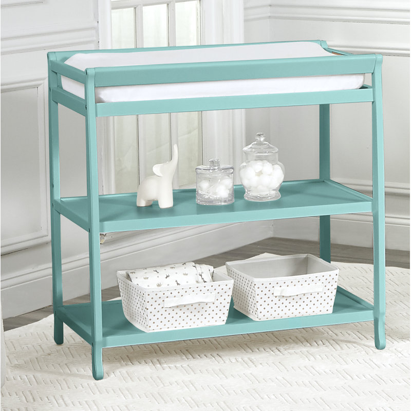 Table à langer Riley, Turquoise