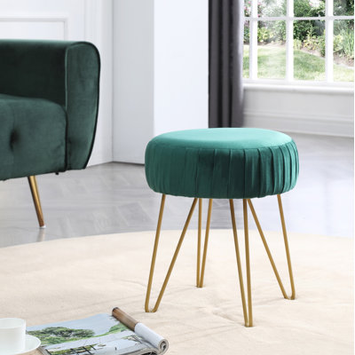 Forest Hill Metal Accent Stool