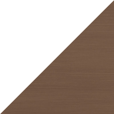 Refinery 12'' W x 12'' L Porcelain Triangle Singular Tile