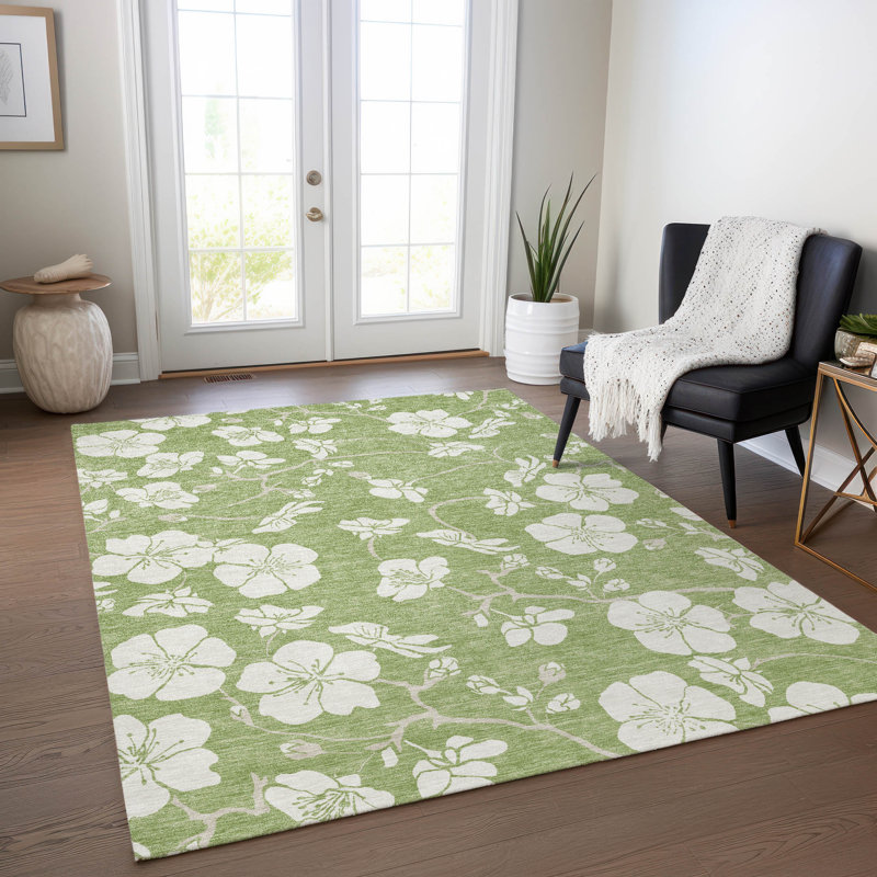 Tapis vert intérieur / extérieur Ensa , 5' x 7'6"