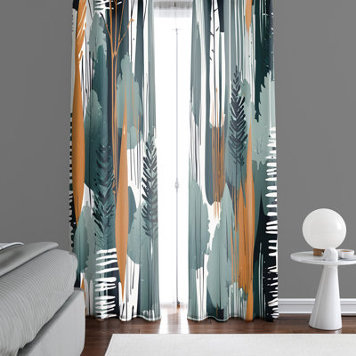 Eirena Semi Sheer Curtain Pair