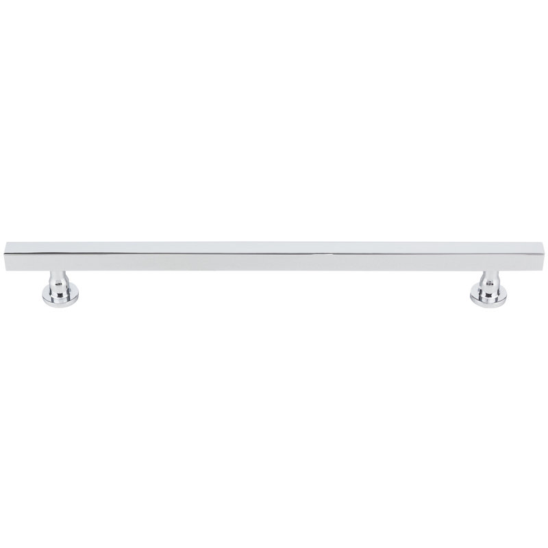 Dante Bar Pull, 7 9/16", Polished Chrome