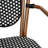 Damore All-Weather Commercial Paris Chairs with Arms and Metal Frames-36564814
