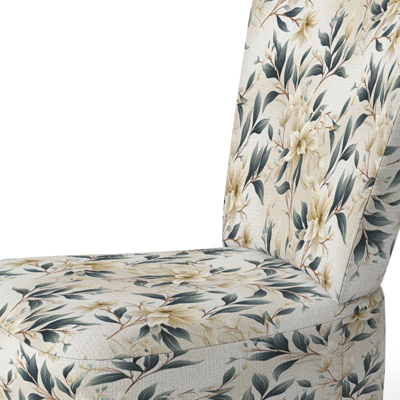 Soft Botanical Hues - Chaise d'appoint rembourrée