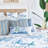 Miramar Modern & Contemporary Cotton Baffle Box Stitch Comforter-92415167