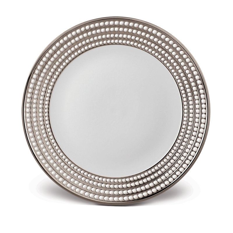 Perlee Platinum Round Platter