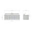 Ensemble de meuble-lavabo mural simple 61 po-1275428092-1275428093