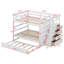 Lit superposé double au-dessus de double avec lit gigogne et tiroirs Henig Kids-1258349572