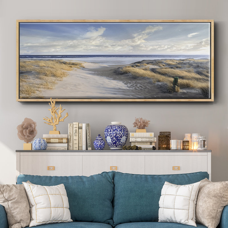Aisle Marker- Framed Canvas
