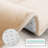 Ultra Soft and Absorbent Memory Foam Bath Rug Set with Non-Slip Backing-49590494-49595327
