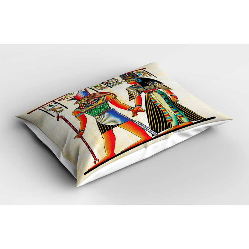 Retro Polyester Sham Set, King
